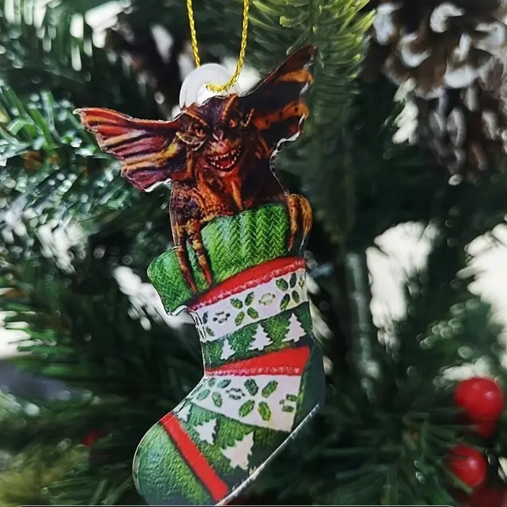 Gremlins  Stocking Stuffer Halloween Christmas Ornament